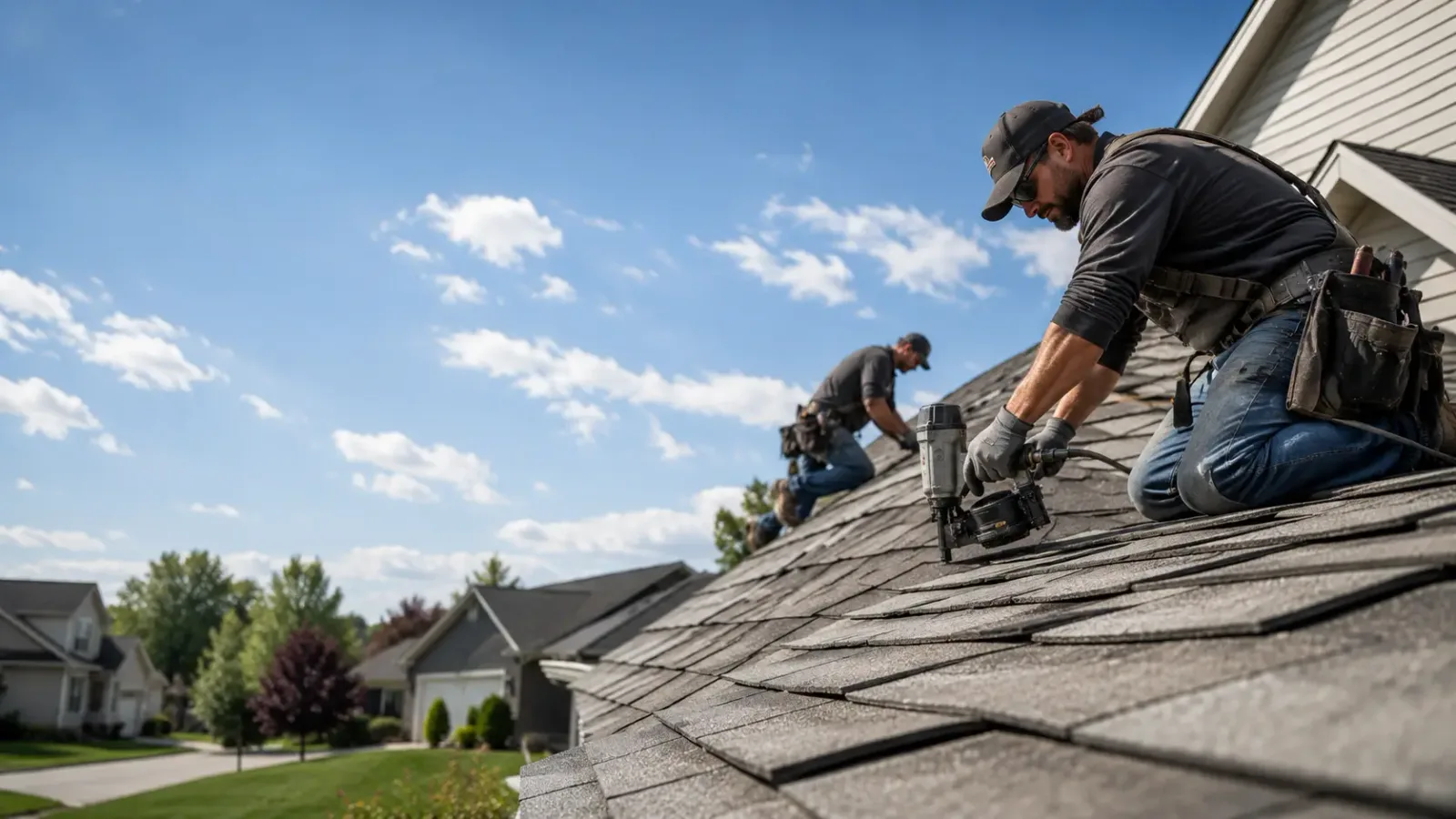 Storm Damage Roof Repair in Plainville, IL near me